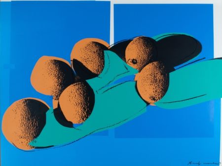 Serigrafia Warhol - Cantaloupes I (FS II.201), from the Portfolio “Space Fruit: Still Lifes” 
