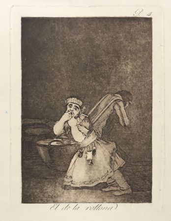 Acquaforte Goya - Capricho 4. El de la rollona