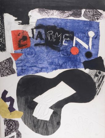 Incisione Clavé - Carmen, 1978 - Hand-signed