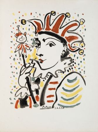 Litografia Picasso - Carnaval