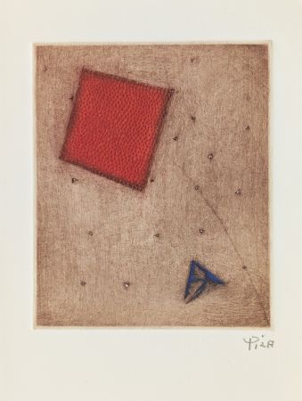 Incisione Piza - Carte de Voeux - Galerie Michel (Paris)