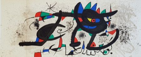 Litografia Miró - Catalogue Cover