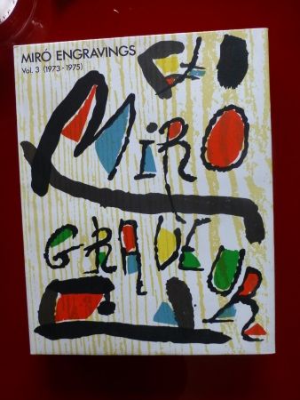 Libro Illustrato Miró - Catalogue raisonné des gravures 