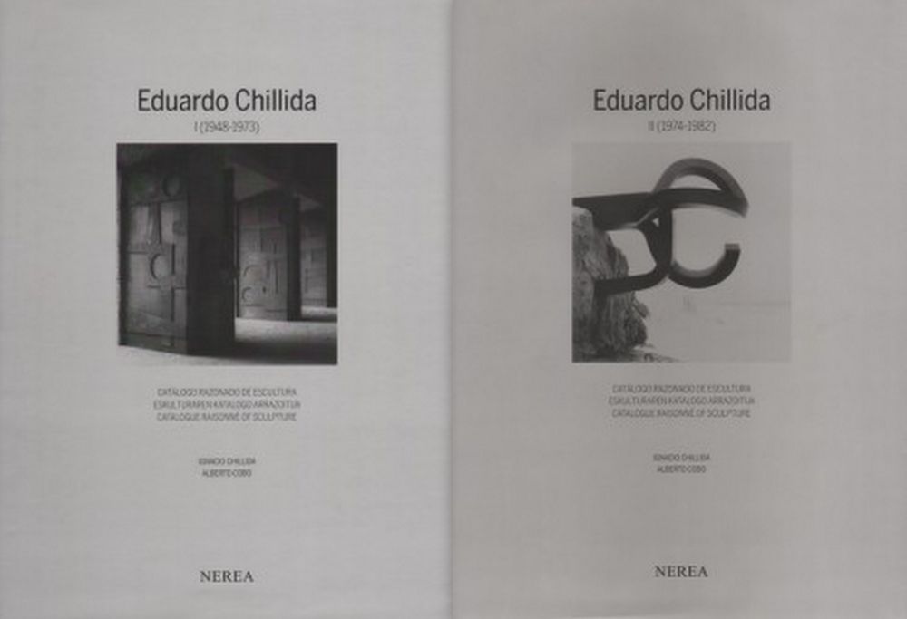 Libro Illustrato Chillida - Catalogue raisonné of Sculpture 2 Volumes