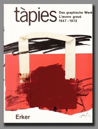 Libro Illustrato Tàpies - Catalogue raisoné I
