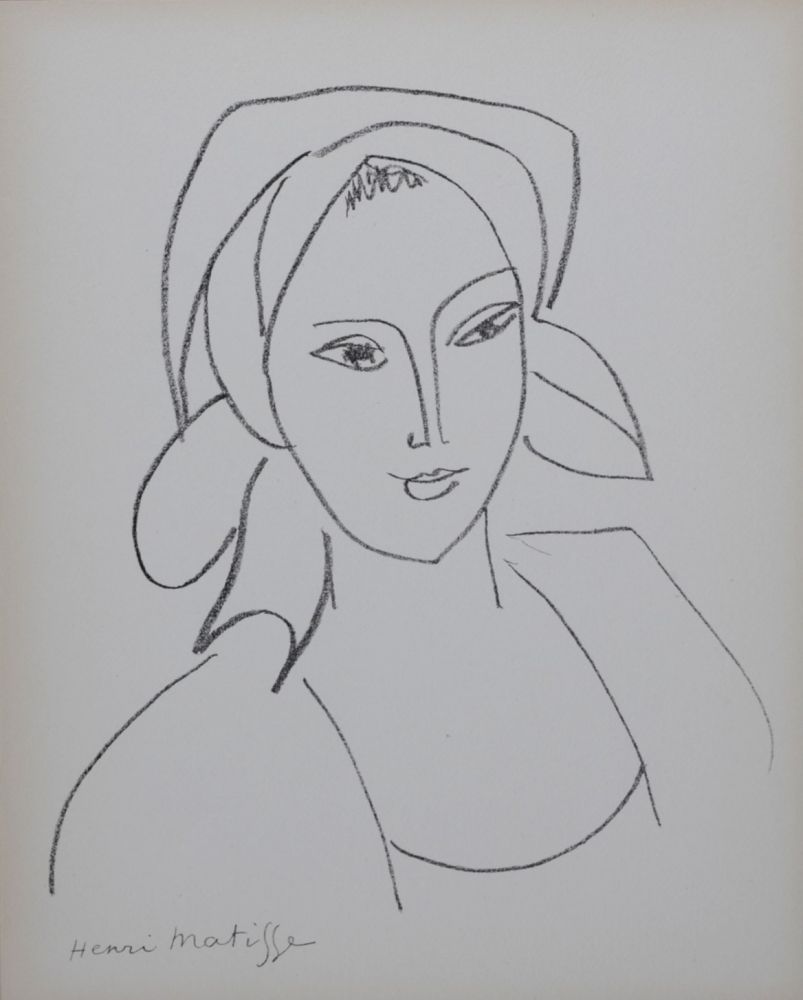 Litografia Matisse - Catherinette