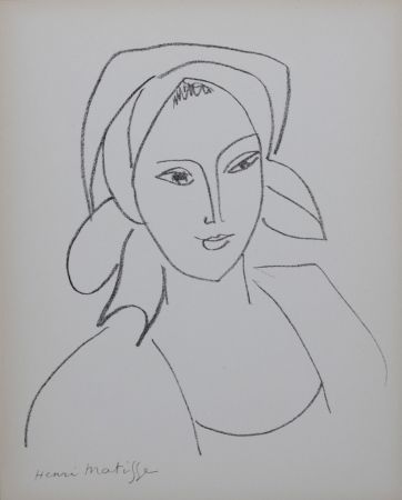 Litografia Matisse - Catherinette