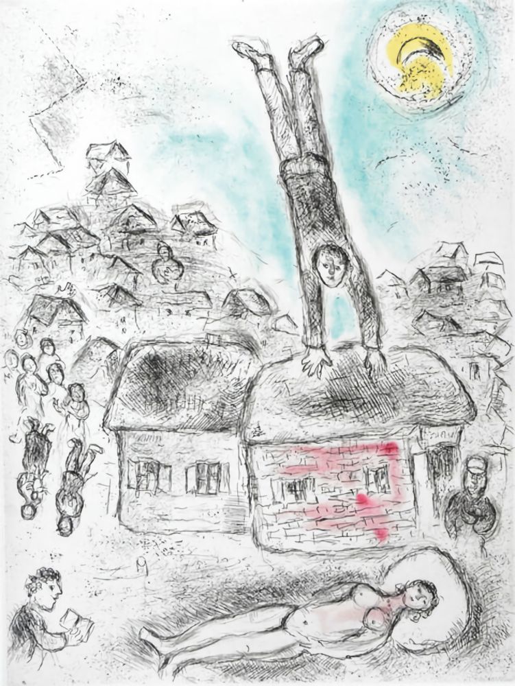 Non Tecnico Chagall -  Ce lui qui dit les choses sans rien dire (Plate 10)
