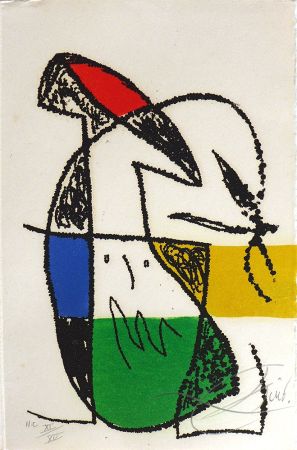 Incisione Miró - Ceci est la couleur de mes rêves