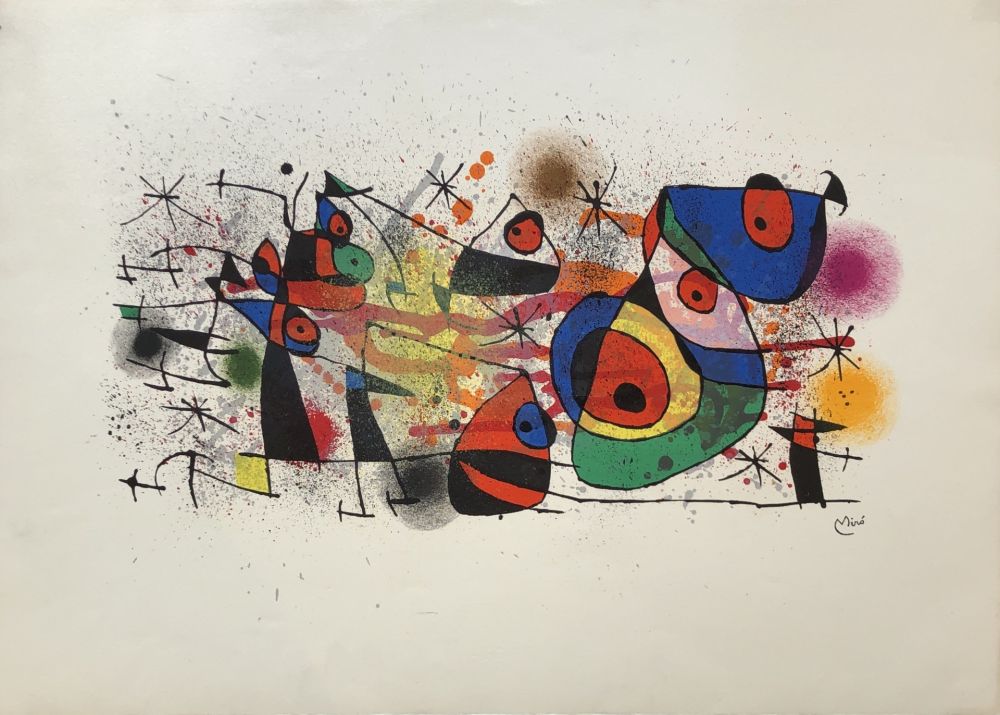 Litografia Miró - Ceramiques