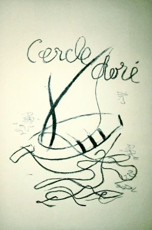 Litografia Braque - Cercle doré