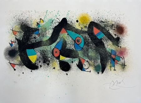 Litografia Miró - Cerámicas de Miró y Artigas