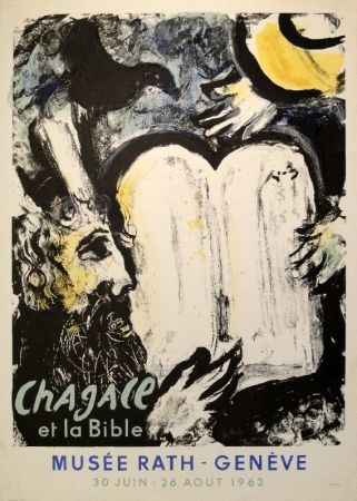 Litografia Chagall - Chagall et la Bible