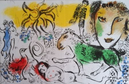 Litografia Chagall - Chagall monumental