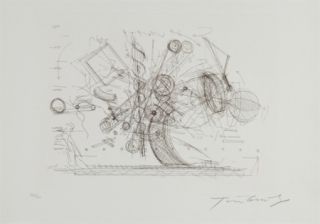 Incisione Tinguely - Chaos