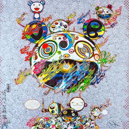 Litografia Murakami - Chaos