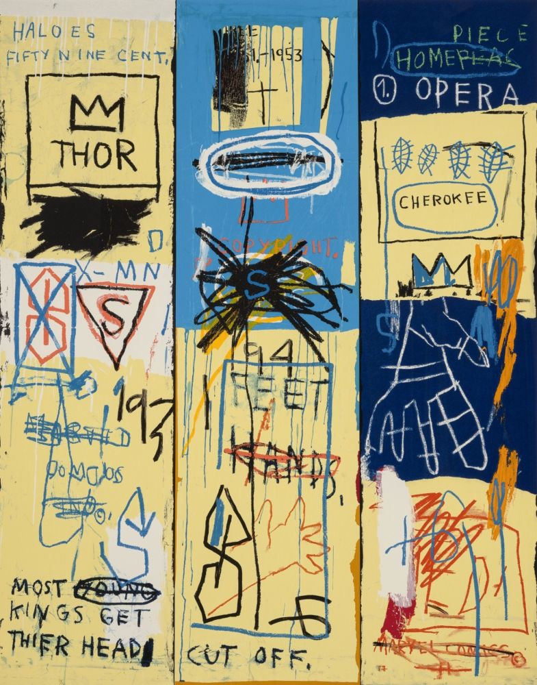 Serigrafia Basquiat - Charles the First