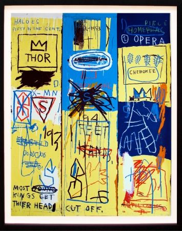 Serigrafia Basquiat - Charles the First