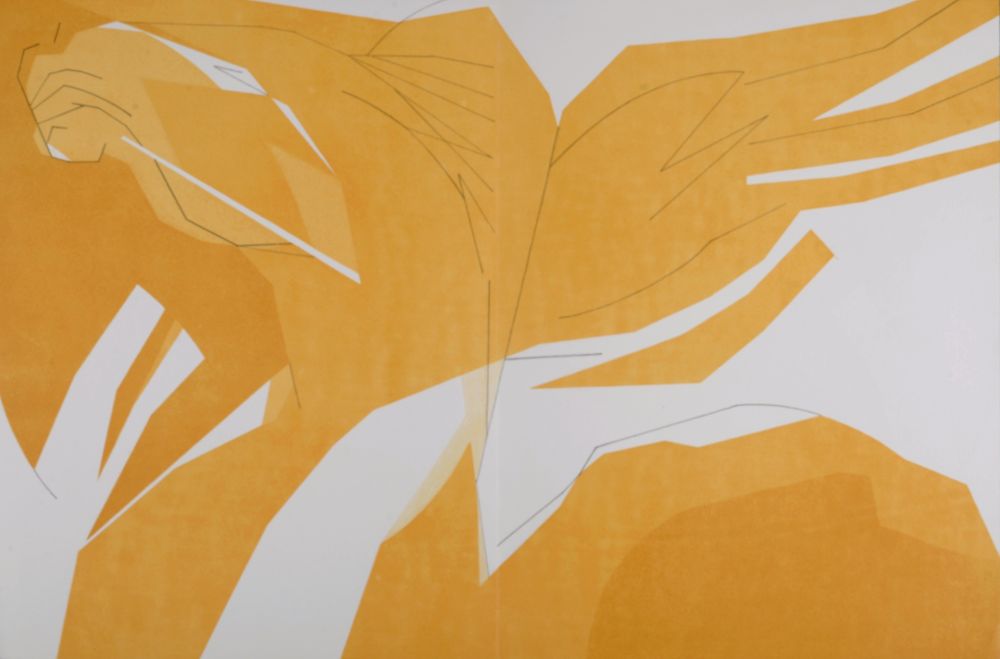 Litografia Beaudin - Cheval, 1962