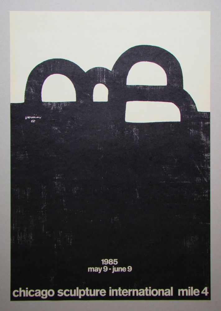 Litografia Chillida - Chicago