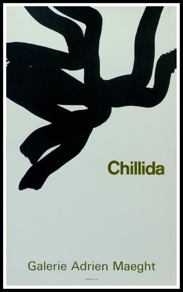 Manifesti Chillida - CHILLIDA - GALERIE ADRIEN MAEGHT PARIS