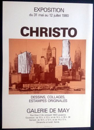Manifesti Christo - Christo - Galerie de May 1980