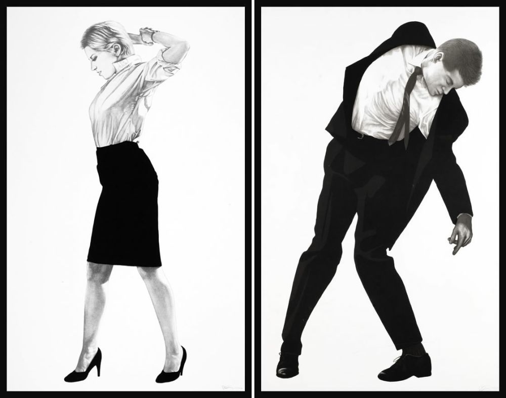 Litografia Longo - Cindy & Max