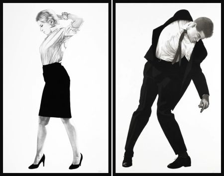 Litografia Longo - Cindy & Max
