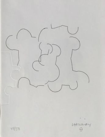 Acquatinta Chillida - Cioran XXX