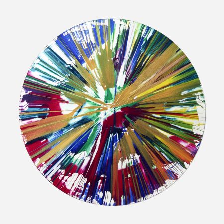 Non Tecnico Hirst - Circle Spin Painting