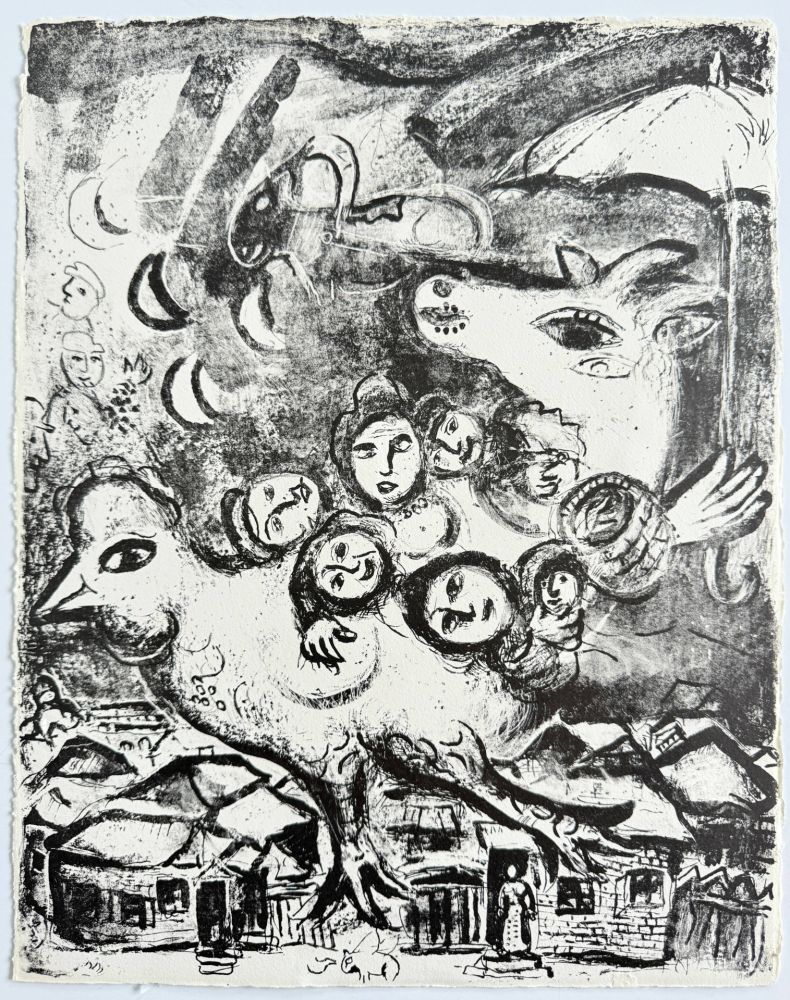 Litografia Chagall - Cirque