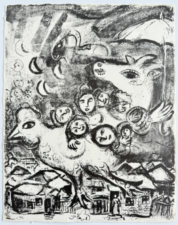 Litografia Chagall - Cirque