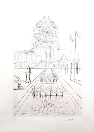 Incisione Dali - City Hall - San Francisco