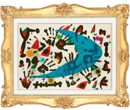 Litografia Miró - Claca.
