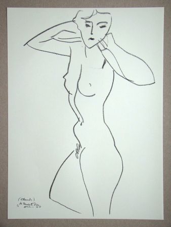 Litografia Matisse - Claude