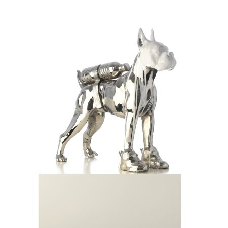 Multiplo Sweetlove - Cloned Bulldog with petbottle & shoes (white head)
