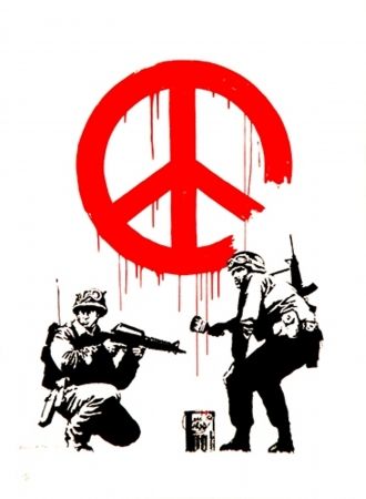 Serigrafia Banksy - CND Soldiers