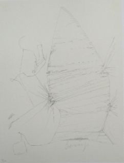Litografia Beuys - Codices Madrid 3
