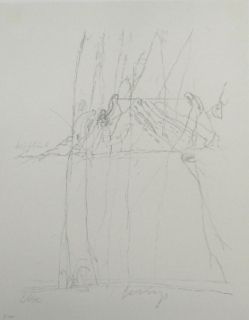 Litografia Beuys - Codices Madrid 4