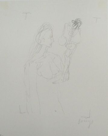 Litografia Beuys - Codices Madrid 5