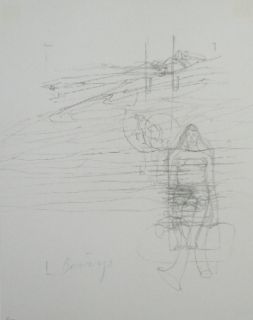 Litografia Beuys - Codices Madrid 8