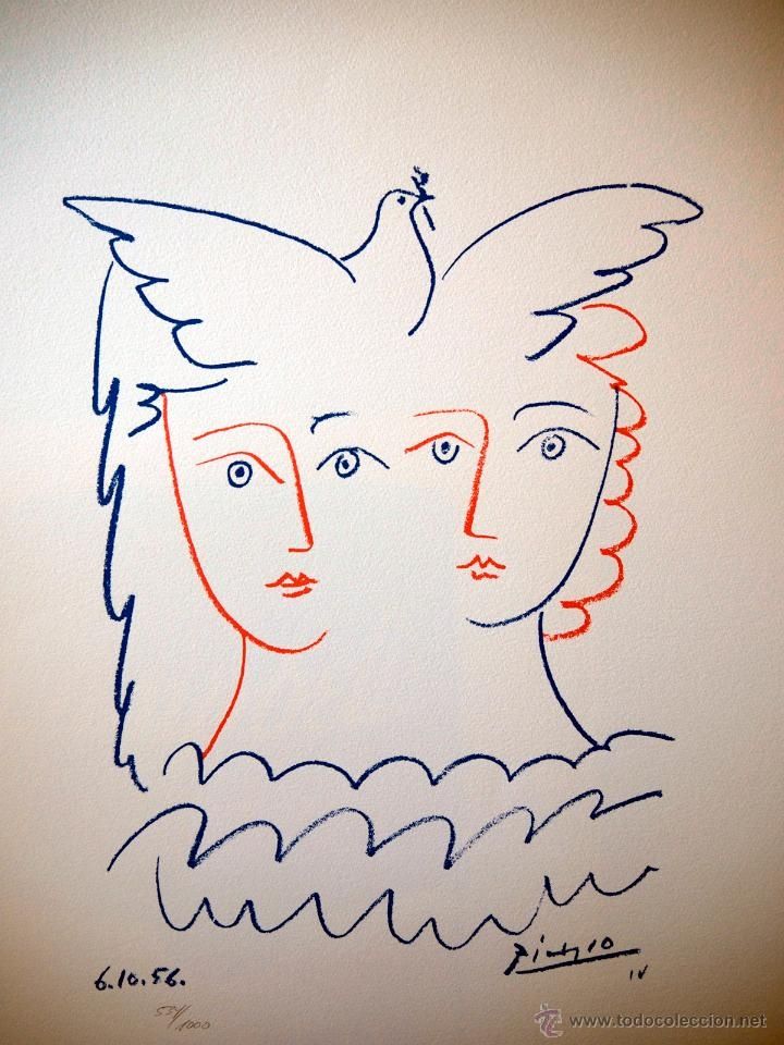 Litografia Picasso (After) - COLOME 1956