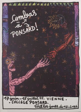 Litografia Combas - Combas à Ponsard !, 1995