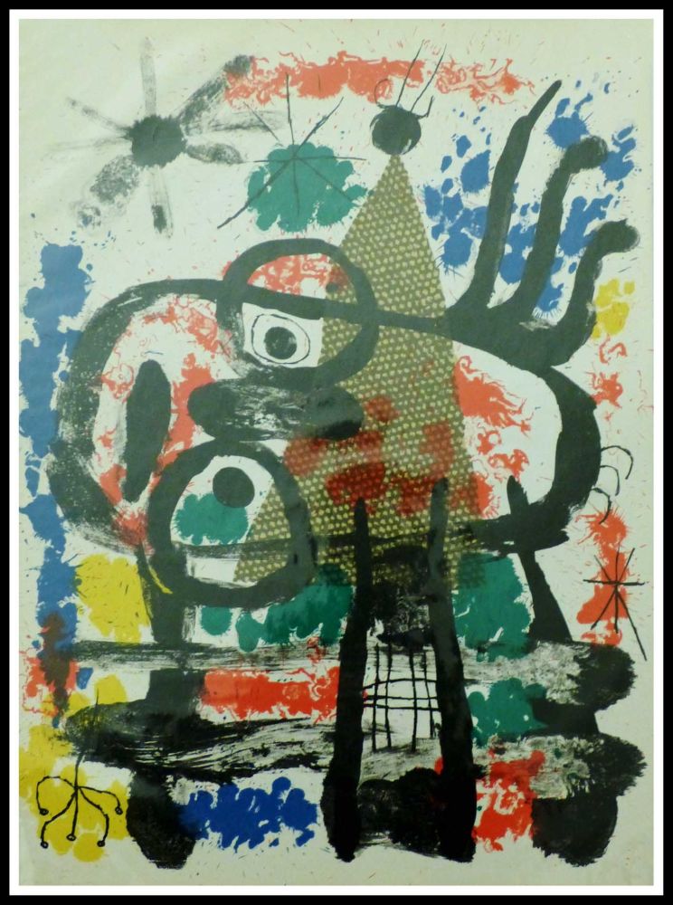 Litografia Miró - COMPOSITION