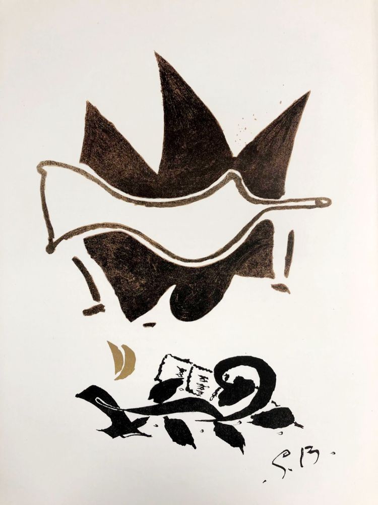 Litografia Braque - Composition