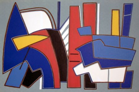 Litografia Magnelli - '' Composition ''