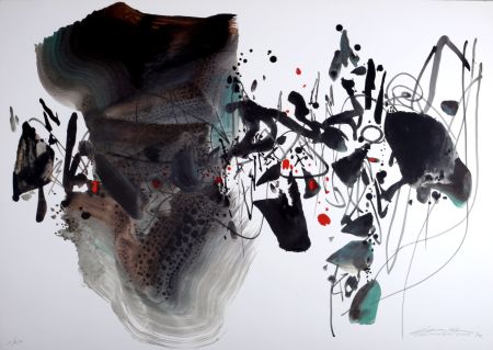 Litografia Chu Teh Chun  - Composition