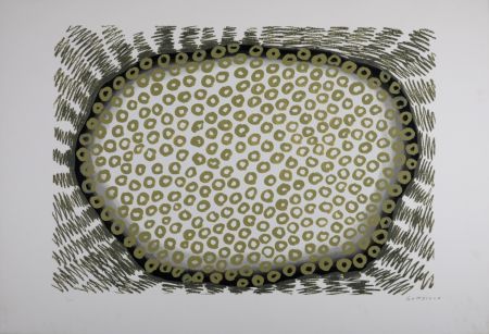 Serigrafia Gordillo - Composition