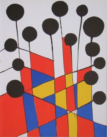 Litografia Calder - Composition