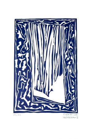 Linoincisione Gérédakis - Composition 1
